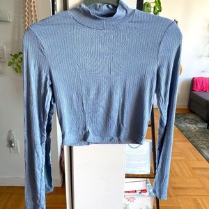 Cropped Turtleneck